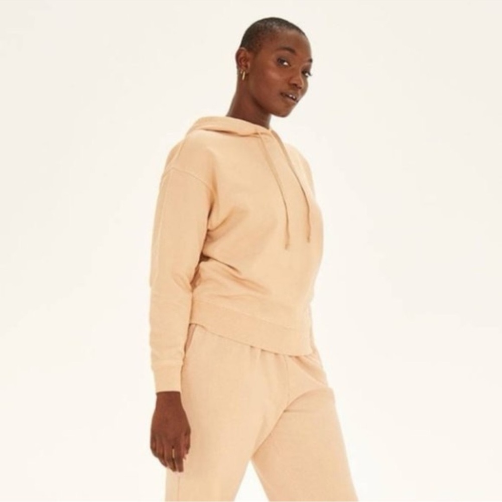 Girlfriend Collective Tan Hoodie